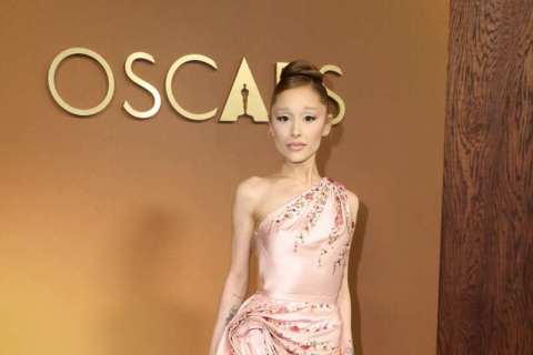 Ariana Grande at the 16th Governors Awards in the Ray Dolby Ballroom at Ovation Hollywood on Sunday, November 16, 2025.