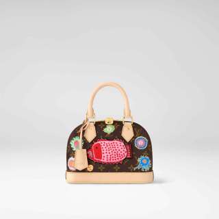 Louis-Vuitton-x-Yayoi-Kusama-Alma-BB-in-Monogram-canvas-with-Faces-print-and-embroideries