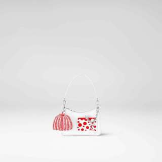 Louis-Vuitton-x-Yayoi-Kusama-Marellini-in-white-Epi-leather-with-Infinity-Dots-print