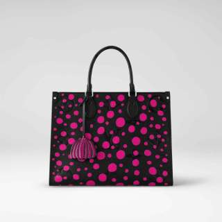 Louis-Vuitton-x-Yayoi-Kusama-OnTheGo-MM-in-black-Monogram-Empreinte-leather-with-Infinity-Dots-print