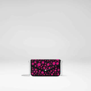 Louis-Vuitton-x-Yayoi-Kusama-Pochette-Felicie-in-black-Monogram-Empreinte-leather-with-Infinity-Dots-print