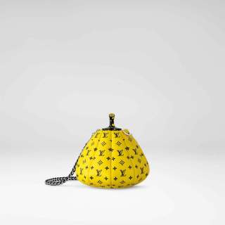 Louis-Vuitton-x-Yayoi-Kusama-Pumkin-bag-in-yellow-and-black-Monogram-Empreinte
