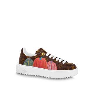 Louis-Vuitton-x-Yayoi-Kusama-Time-Out-sneaker-in-Monogram-canvas-with-Pumpkins-print