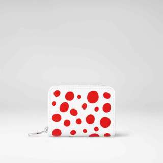 Louis-Vuitton-x-Yayoi-Kusama-Zippy-Coin-Purse-in-white-Epi-leather-with-Infinity-Dots-print