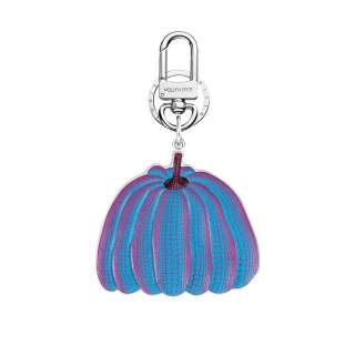 Pumpkin-Print-Leather-Bag-Charm-and-Key-Holder-Louis-Vuitton-x-Yayoi-Kusama-4